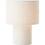 Brilliant Table Lamp Teddy Metal Textile Beige | 230mm - Suitable for 1x E27