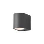 D'Lite Wall Light Vossem Aluminium Black | IP54 - Suitable For 1x GU10