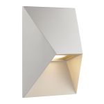 Nordlux Pontio 15 Wall Light Aluminium White | Suitable for 1x GU10