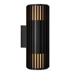 Nordlux Aludra Wall Light Seaside Black Up & Down | Suitable for 2x E27