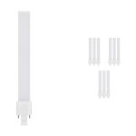 Multipack 10x Ledvance LED Dulux-S (EM Mains) 6W 700lm - 840 Cool White | 2-Pin - Replaces 11W