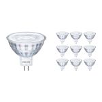 Multipack 10x Philips Corepro LED Spot GU5.3 MR16 4.4W 345lm 36D - 827 Extra Warm White | Replaces 35W