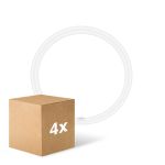 Multipack 4x Ledvance LED Tube T9 Value Circular (EM/Mains) 24W 2900lm - 840 Cool White | Replaces 40W