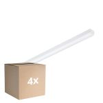 Multipack 4x Philips LED Batten CoreLine White 37W 5200lm - 865 Daylight | 150cm - - Replaces 2x58W