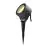 SLV Sitra Earth 360 Spike Light Aluminium Grey | Outdoor - IP44 - Suitable for 1x GX53 
