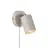 Nordlux Explore Wall Light Metal Beige | Suitable for GU10