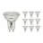Multipack 10x Noxion LED Spot GU10 PAR16 3.6W 345lm 36D - 840 Cool White | Replaces 50W