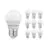 Multipack 10x Noxion Lucent Classic LED E27 Ball Frosted 2.5W 250lm - 827 Extra Warm White | Replaces 25W
