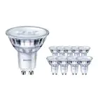 Multipack 10x Philips Corepro LED Spot GU10 PAR16 4.6W 370lm 36D - 830 Warm White | Replaces 50W