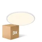 Multipack 3x Nordlux LED Ceiling Oja 42 White 19W 2100lm 120D - 830-840 CCT | Night Mode - IP20