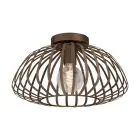 Eglo Ceiling Light Espinal Steel Bronze | IP20 - Suitable for 1x E27 